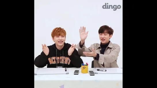 [SHOW] [170930] Jinyoung and Sandeul @ Dingo Style