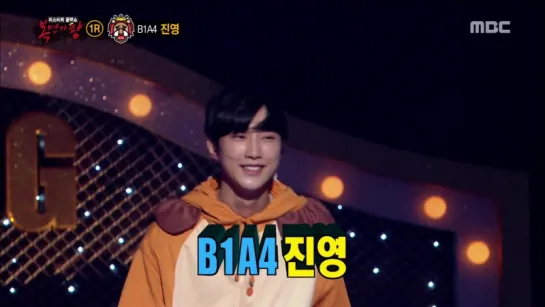 [SHOW:PERF][161113] Jinyoung - Don't Make Me Cry @ MBC "King of Masked Singer"