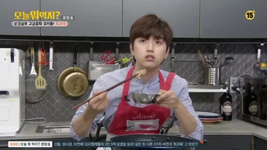 [SHOW][161107] Sandeul @ Olive's "What Shall We Eat Today?" Ep.202