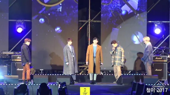 [PERF] [171216] B1A4 - A Lie @ Youth With Yellow Ribbon Christmas Concert