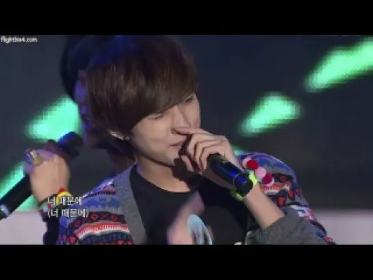 111024 B1A4 - Beautiful Target @ 2012 Yeosu World Expo Concert