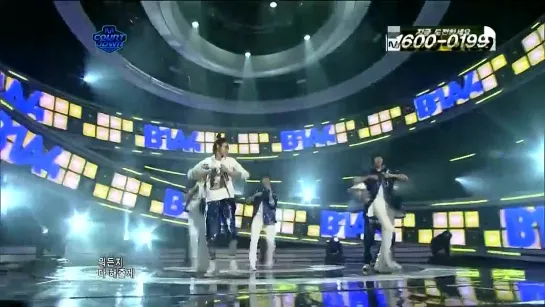 [28.04.11] Дебют на  MCountdown B1A4 -OK