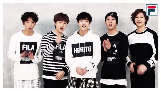 [CF][150105] B1A4 @ FILA "Back to School" Collection Making Film