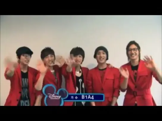 [CLIP] 110724 B1A4 (비원에이포) and other artists for Disney Channel Korea