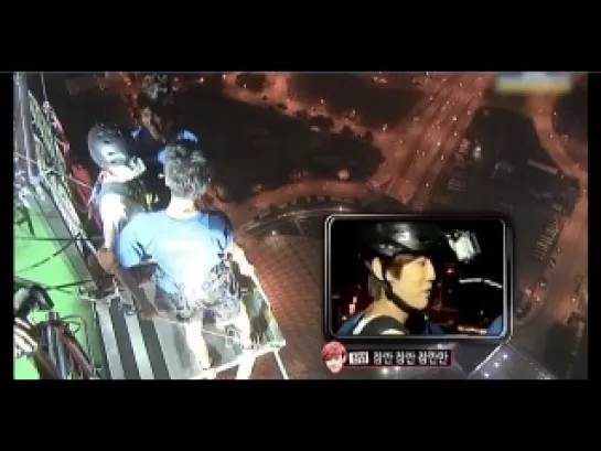 [CUT]B1A4 in Macau - Jinyoung Bungee Jump Part @B1A4’s "BOF" parody special DVD