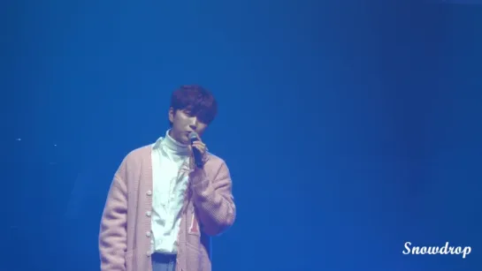 [FANCAM] [171225] Sandeul - The Road We Walk Together @ Kim Yeonwoo Christmas Concert 'Oh My God Yeonwoo'