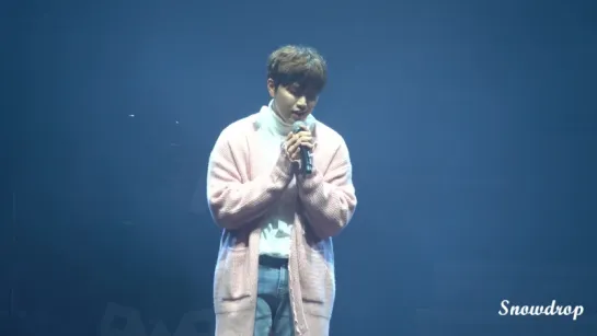 [FANCAM] [171225] Sandeul - Stay As You Are + Talk @ Kim Yeonwoo Christmas Concert 'Oh My God Yeonwoo'