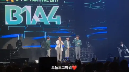 [FANCAM] [170826] B1A4 @ IME K-POP Fantival 2017