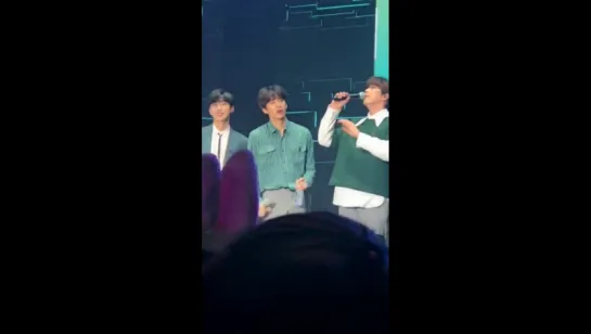 [FANCAM:PREVIEW] [170826] Gongchan and Sandeul @ IME K-POP Fantival 2017