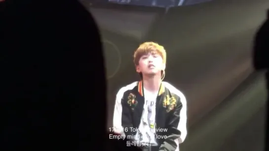 [FANCAM] [170616] Sandeul @ B1A4 JAPANESE TOUR 2017 'BE THE ONE' IN TOKYO