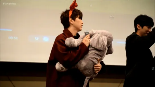 [FANCAM] [170114] B1A4 @  Daegu Fansign