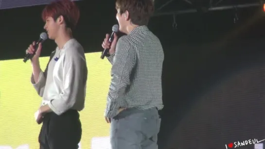 [FANCAM] [170423] Sandeul @ B1A4 ♡ BANA 4th Fanmeeting [ch. B1A4]