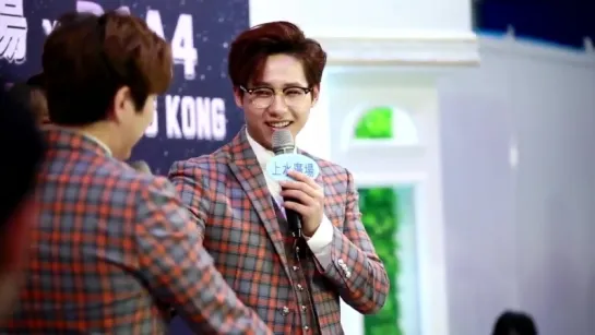 [FANCAM] [170520] CNU @ B1A4 LIVE SPACE 2017 in Hong Kong Press Conference