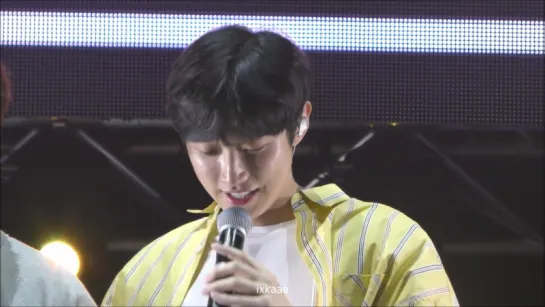 [FANCAM] [170505] Talk (Jinyoung Focus) @ B1A4 ♡ BANA 4rd Fanmeeting [ch. B1A4]