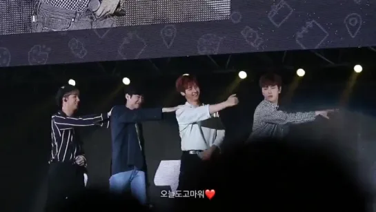 [FANCAM][170423] B1A4 @ B1A4 ♡ BANA 4rd Fanmeeting [ch.B1A4]