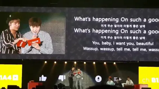 [FANCAM][170423] Sandeul @ B1A4 ♡ BANA 4rd Fanmeeting [ch.B1A4]