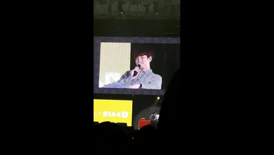 [FANCAM][170423] Sandeul @ B1A4 ♡ BANA 4rd Fanmeeting [ch.B1A4]