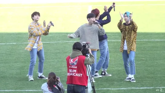 [FANCAM][170304] B1A4 - What's Happening @ Gwangju FC