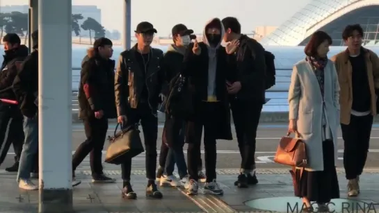 [FANCAM][170316] Jinyoung @ Incheon airport