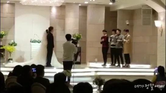 [FANCAM][161029] B1A4 @ At the wedding