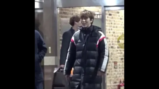 [FANCAM][160314] Sandeul @ After KBS "Immortal Song 2" Recording