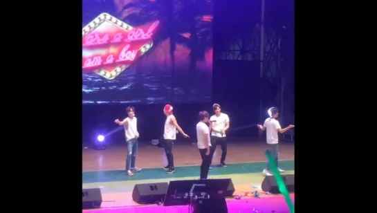 [FANCAM][160217] B1A4 - You Are a Girl I Am a Boy @ "B1A4 ADVENTURE 2016" in Peru