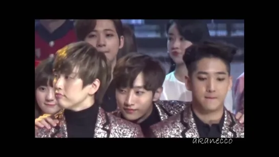 [FANCAM][151231] Greeting message @ MBC Gayo Daejejeon