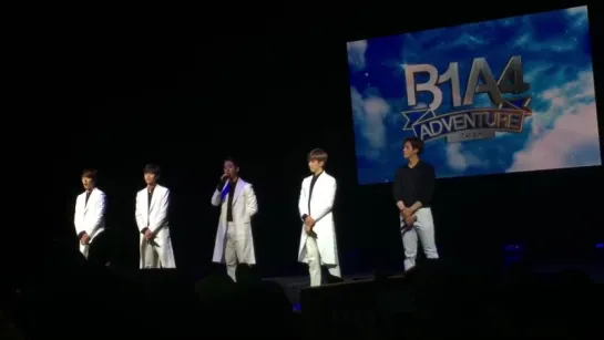 [FANCAM][151108] B1A4 Talking @ "B1A4 ADVENTURE 2015" in Dallas