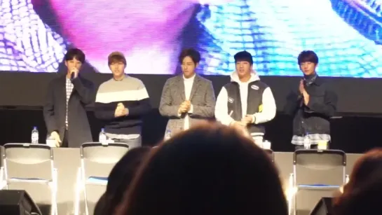 [FANCAM][151101] B1A4 Opening @ Daejeon Fansign