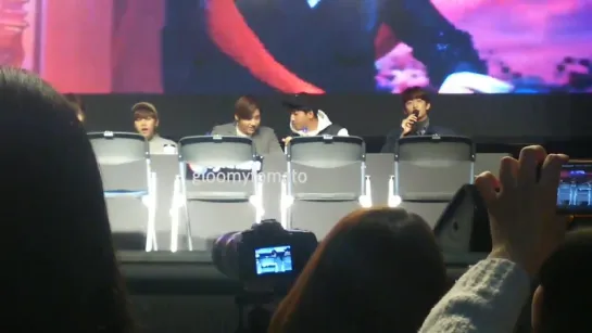 [FANCAM][151101] B1A4 Opening @ Daejeon Fansign