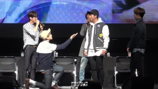 [FANCAM][151101] B1A4 @ Daejeon Fansign