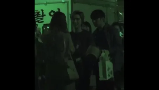 [FANCAM][151023] Sandeul @ After "Cinderella" Musical