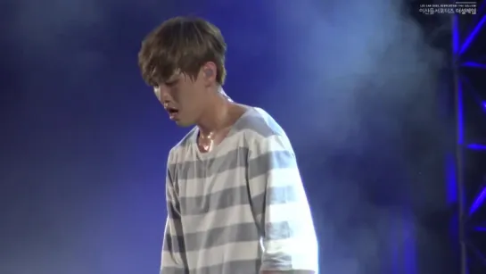 [PERF][151008] B1A4 - Seoul (Sandeul focus) @ MU:CON Seoul 2015