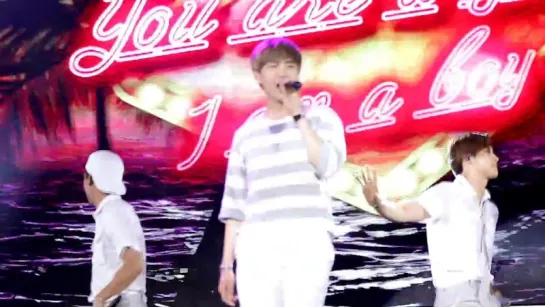 [PERF][151008] B1A4 - You Are a Girl I Am a Boy (Sandeul focus) @ MU:CON Seoul 2015