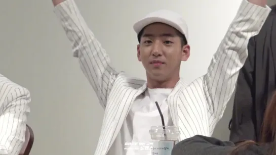 [FANCAM][150919] B1A4 (Baro focus) @ Daegu Fansign