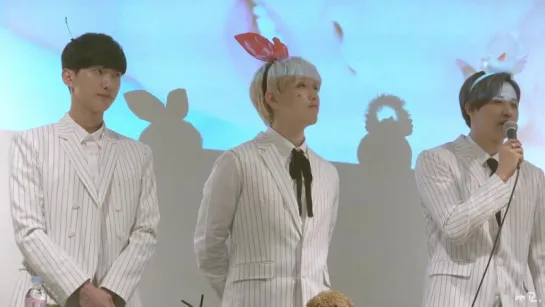 [FANCAM][150919] B1A4 Ending (Jinyoung focus) @ Daegu Fansign