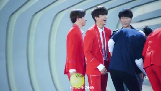 [FANCAM][150920] Gongchan + Honbin (VIXX) @ Hallyu Dream Festival