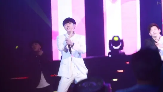 [FANCAM][150919] B1A4 - Sweet Girl (Jinyoung focus) @ LG Dream Festival