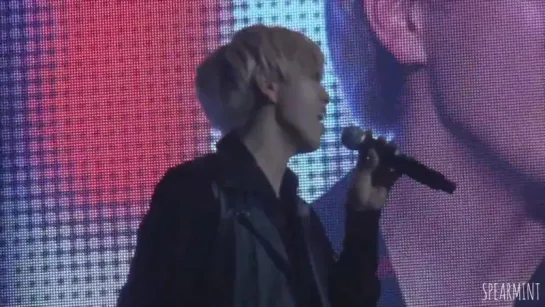 [FANCAM][150913] Sandeul - Crush @ "B1A4 ADVENTURE 2015" Concert In Seoul Day 2