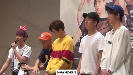 [FANCAM][150906] B1A4 Ending @ Mokdong Fansign