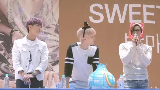 [FANCAM][150904] B1A4 (Ending) @ Incheon Fansign