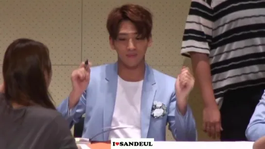 [FANCAM][150823] B1A4 @ Kyobo Hot Tracks Fansign