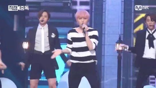 [FANCAM][150820] B1A4 - Sweet Girl (Sandeul focus) @ Mnet M!Countdown