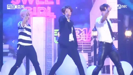 [FANCAM][150820] B1A4 - Sweet Girl (Gongchan focus) @ Mnet M!Countdown