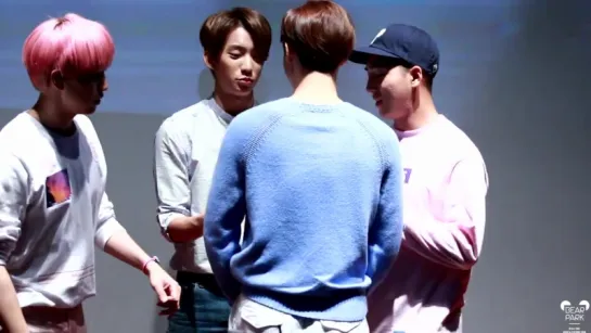 [FANCAM][150816] B1A4 @ Myeongdong Fansign