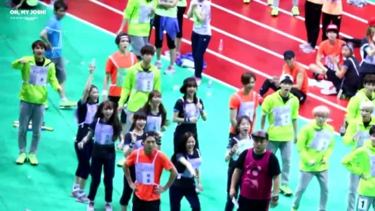 [FANCAM][150810] B1A4 @ MBC "Idol Star Athletics Championship"