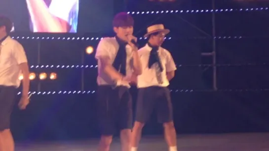 [FANCAM][150802] B1A4 - Lonely (Jinyoung focus) @ Seoul Land Music Festival