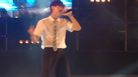 [FANCAM][150802] B1A4 - Baby Goodnight (Jinyoung focus) @ Seoul Land Music Festival