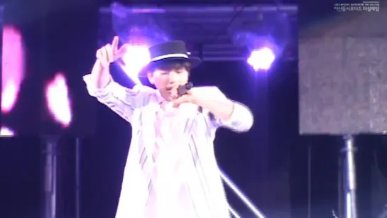 [FANCAM][150719] B1A4 - Solo Day (Sandeul focus) @ SUPERRACE K-POP CARnival