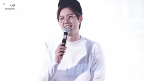 [FANCAM][150530] B1A4 (CNU focus) @ Hat's On Fansign